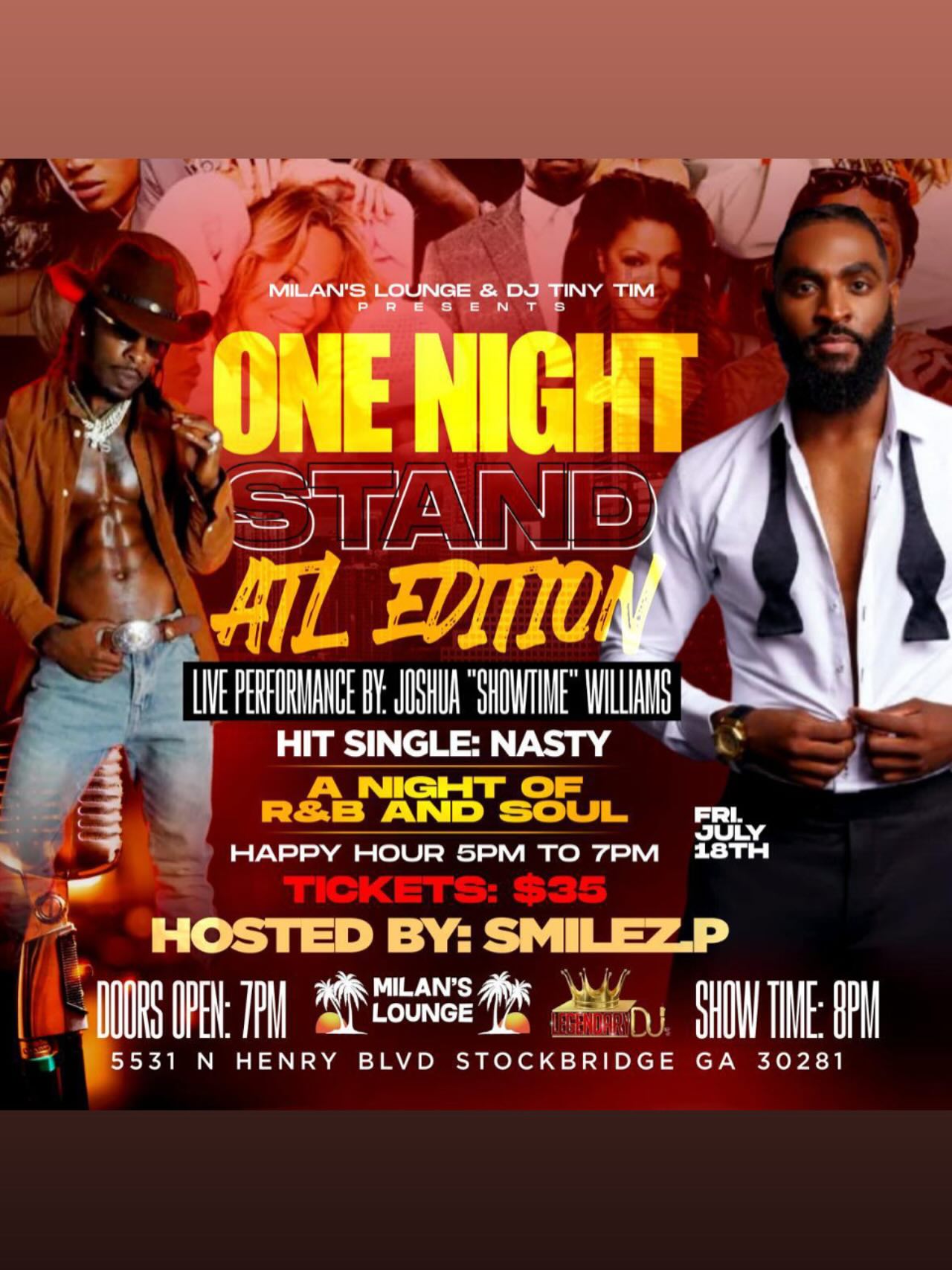 One Night Stand | Discover Atlanta