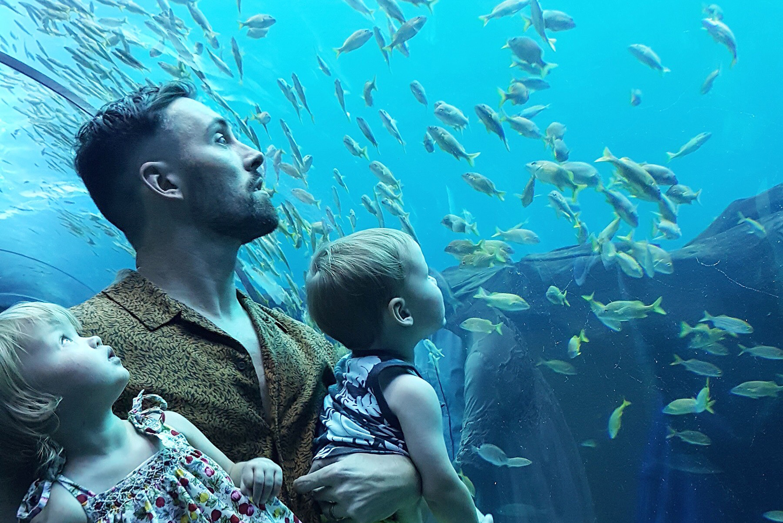 Get a free kid visit with every general admission to Georgia Aquarium