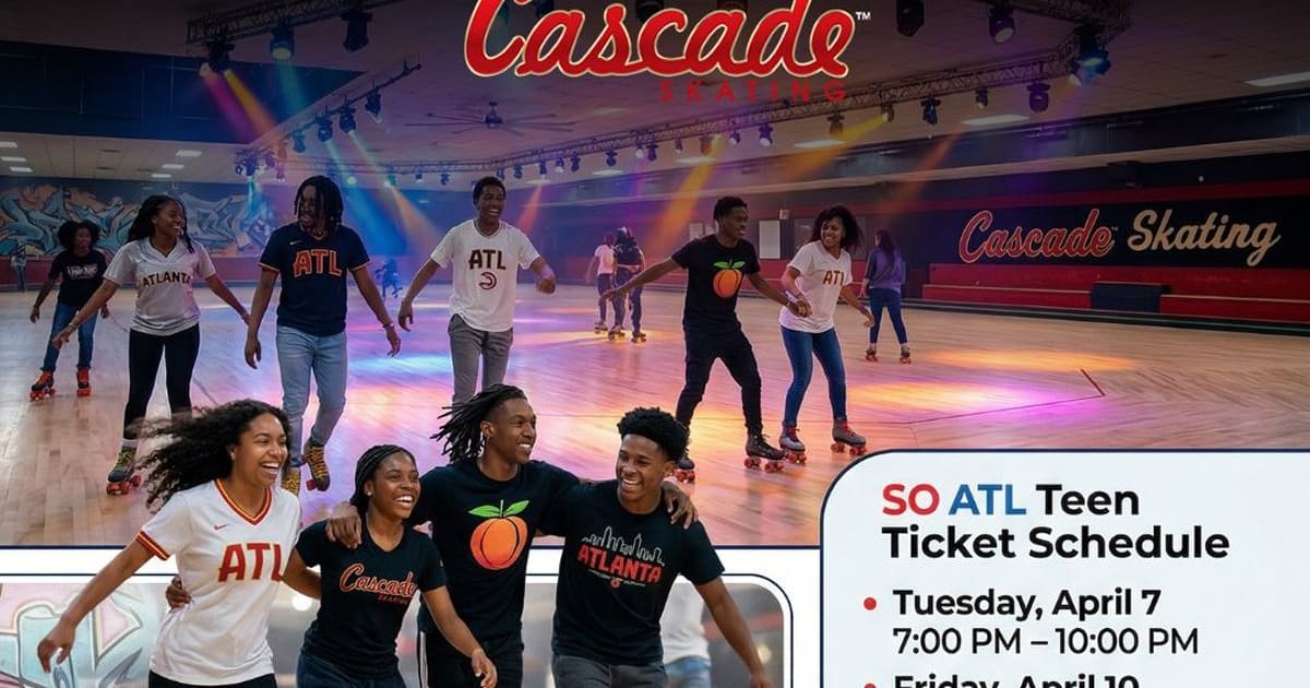 SO ATL Teen Skating at Cascade | Discover Atlanta