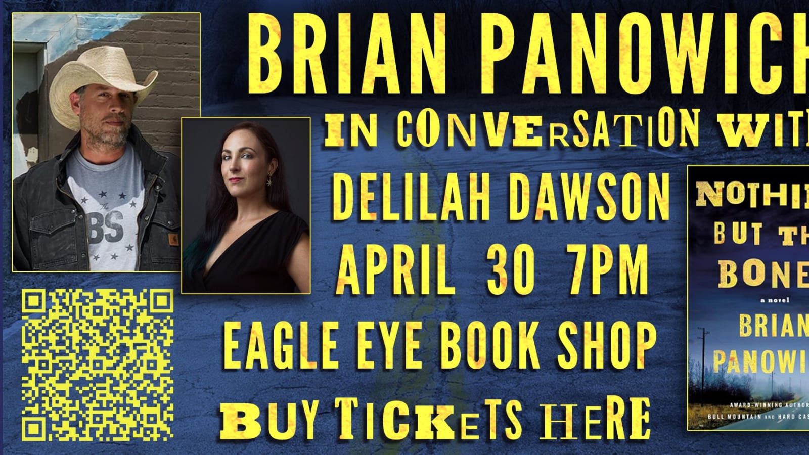 Brian Panowich in conversation with Delilah Dawson