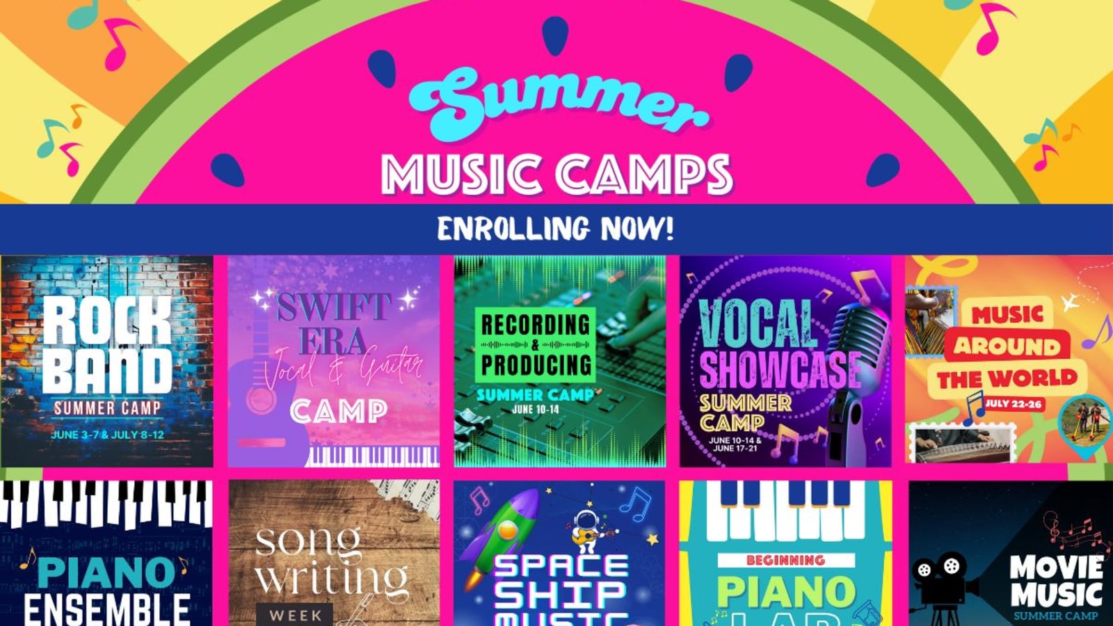 Summer Music Camps at The Music Studio Atlanta