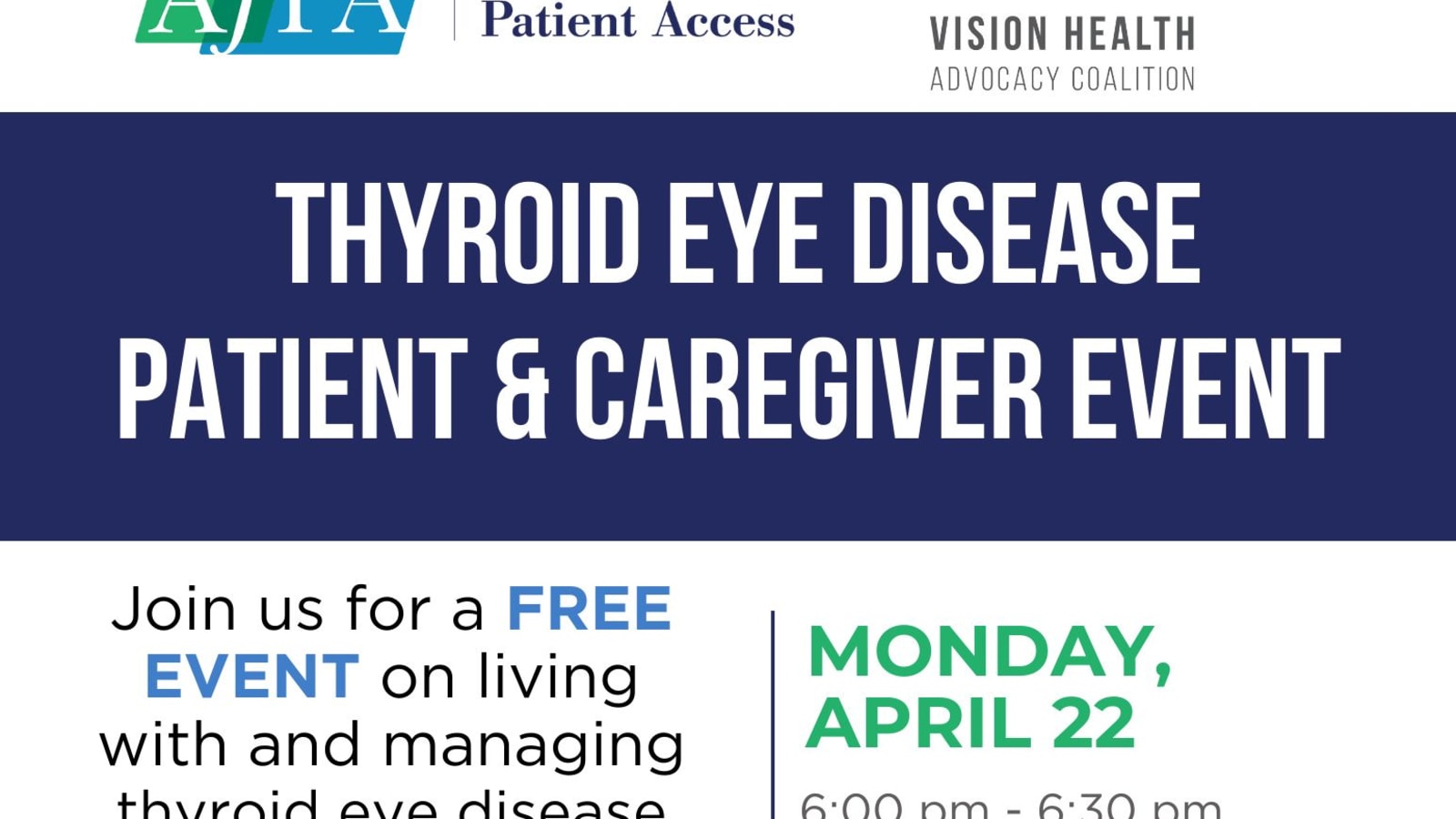Thyroid Eye Disease Patient & Caregiver Event