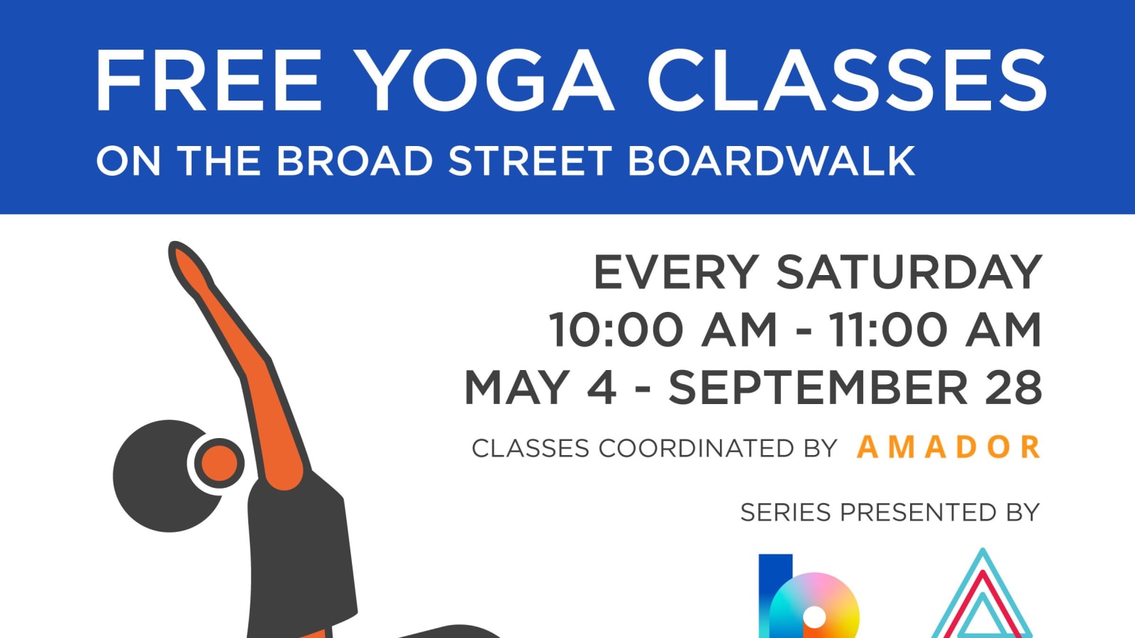 Free Yoga Classes on the Broad Street Boardwalk