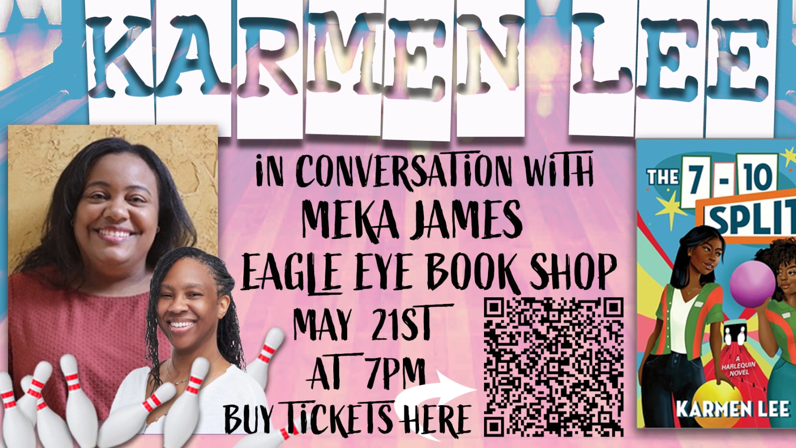 Book Launch for Karmen Lee with Meka James