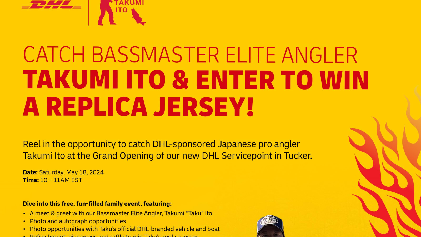 Takumi Ito Meet & Greet: DHL Tucker Grand Opening