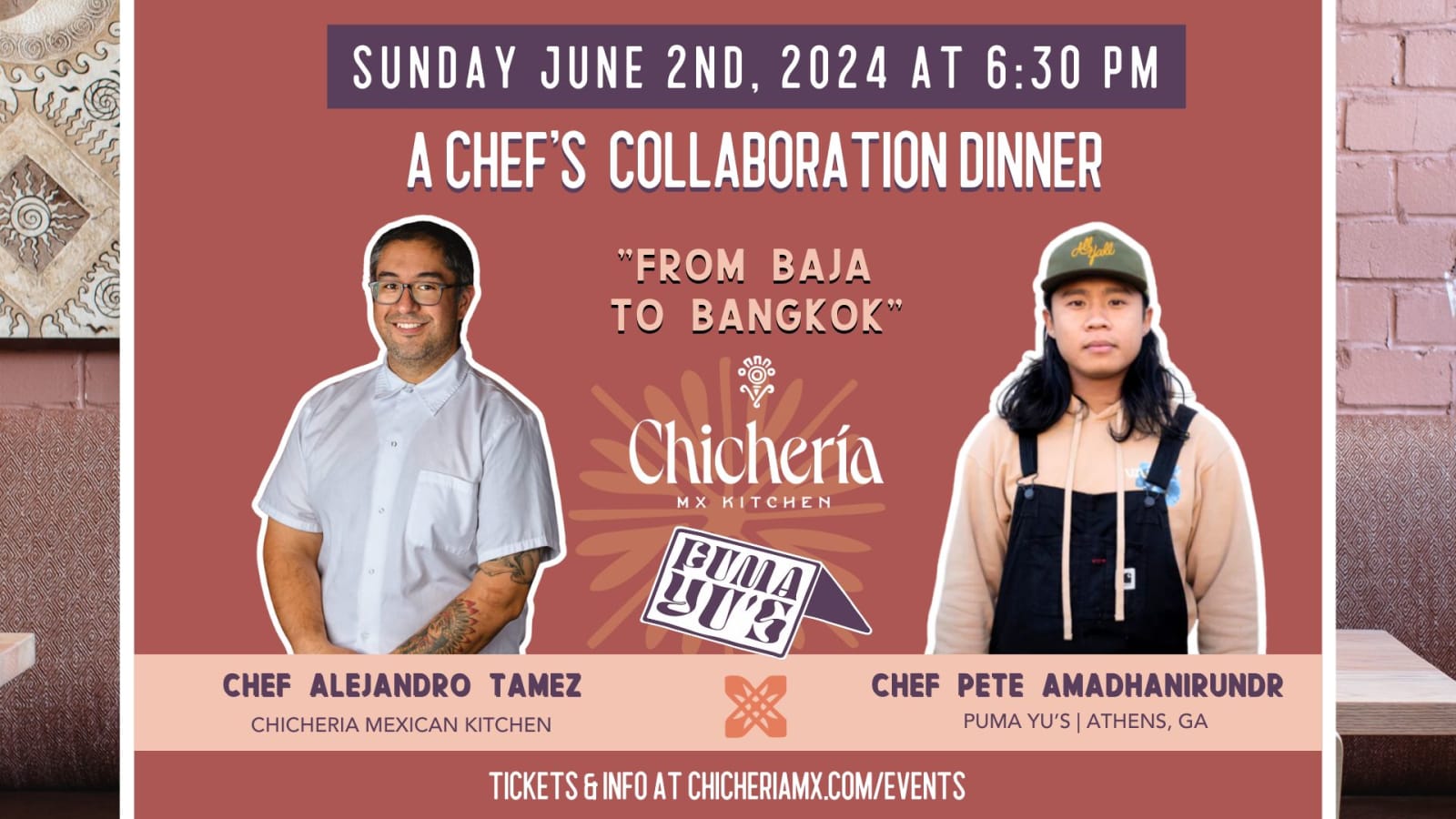 From Baja to Bangkok - A Chefs' Collaboration