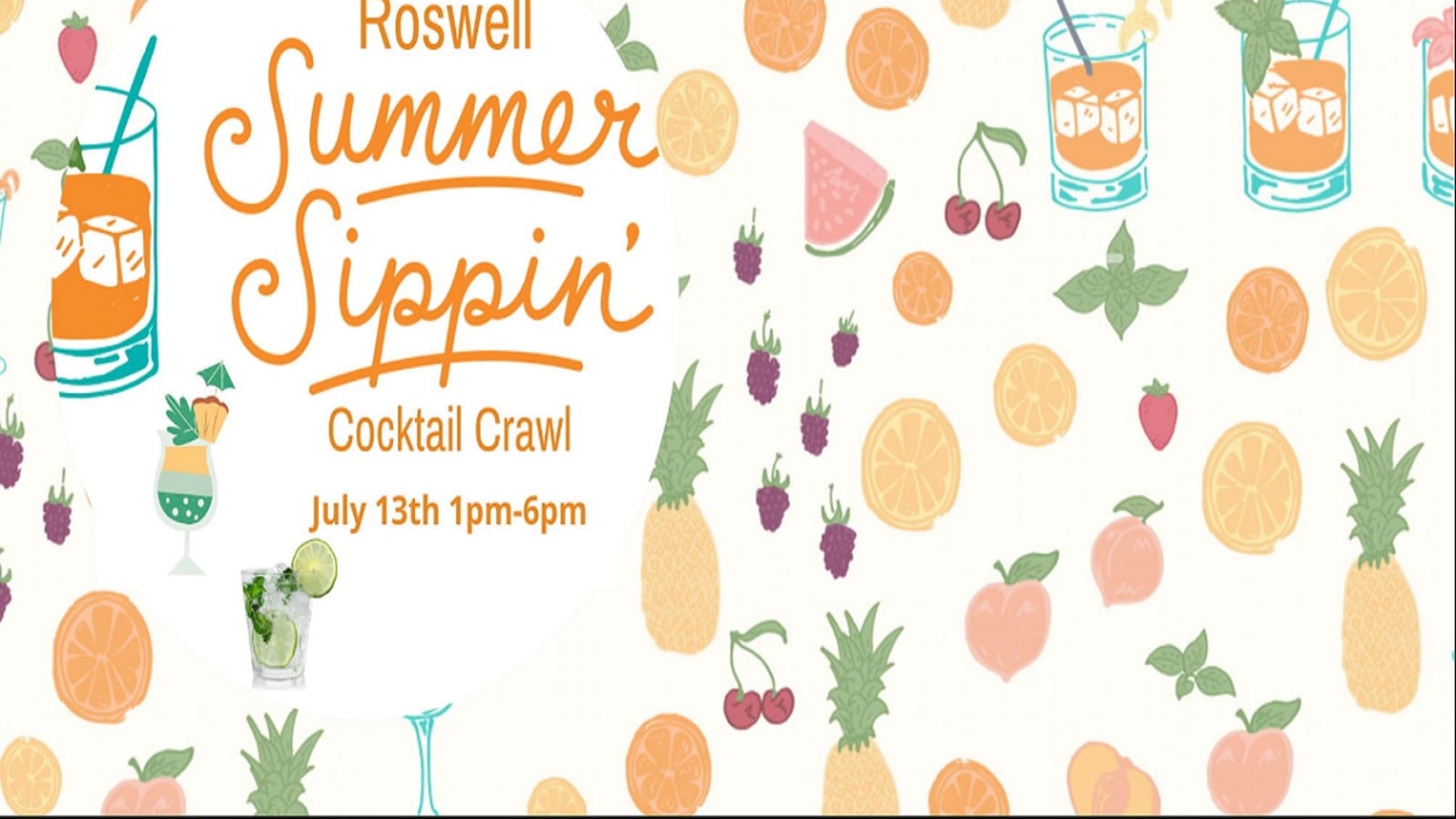 Summer Sippin' Cocktail Bar Crawl: Roswell