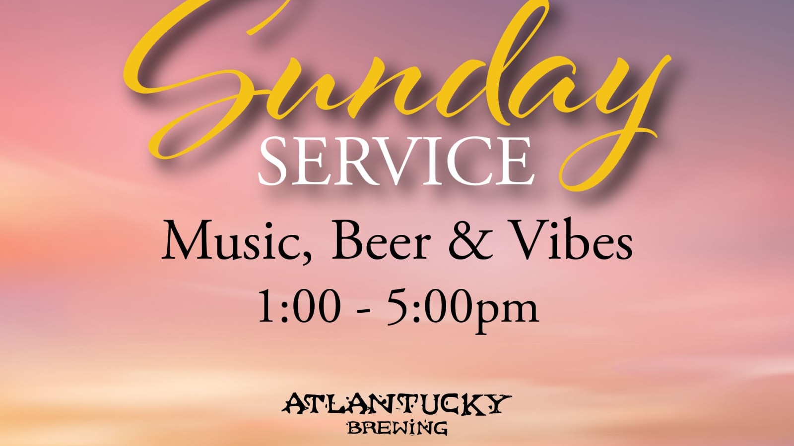 Sunday Service Beer Share
