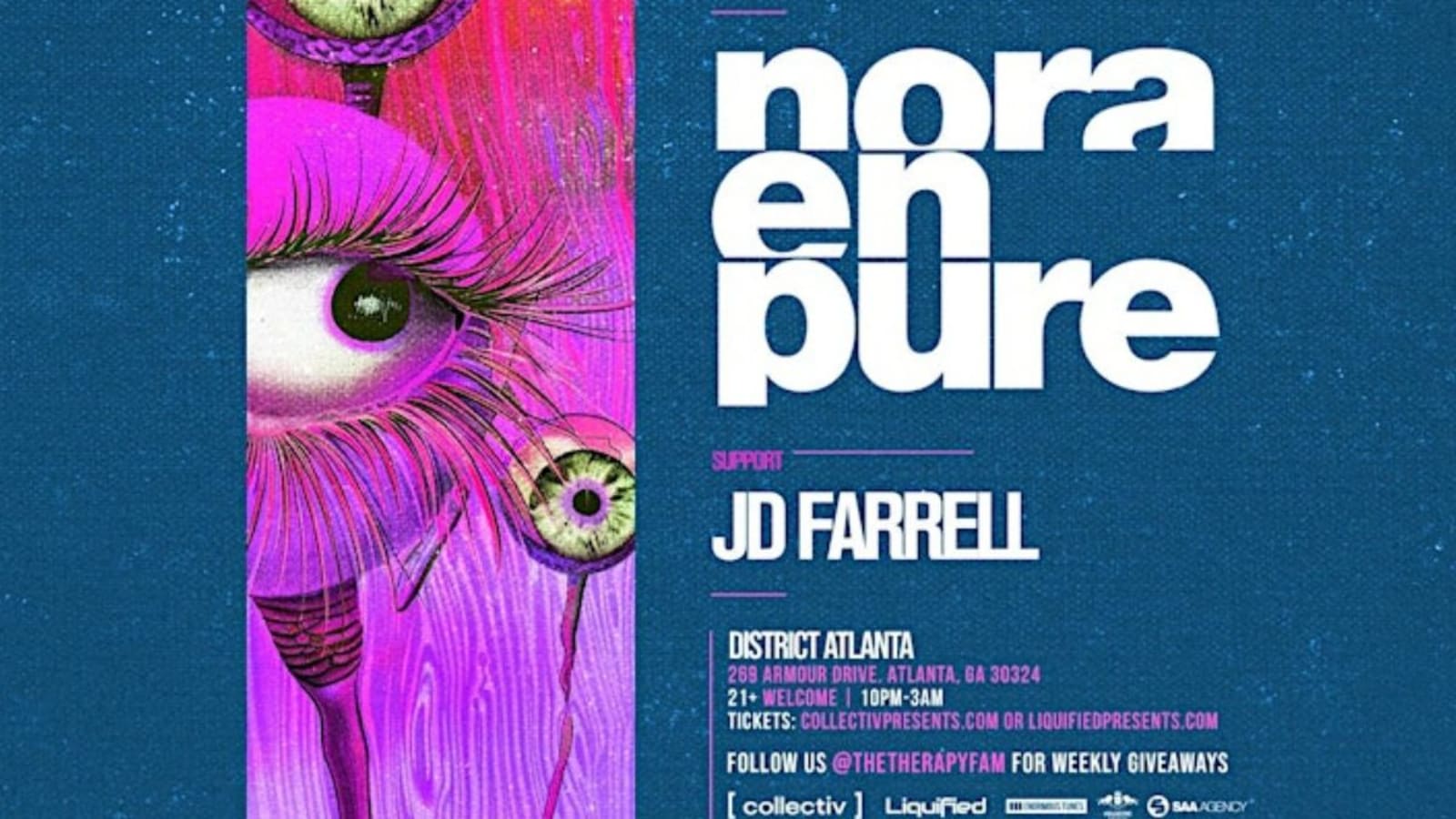 Nora En Pure - Support by JD Farrell