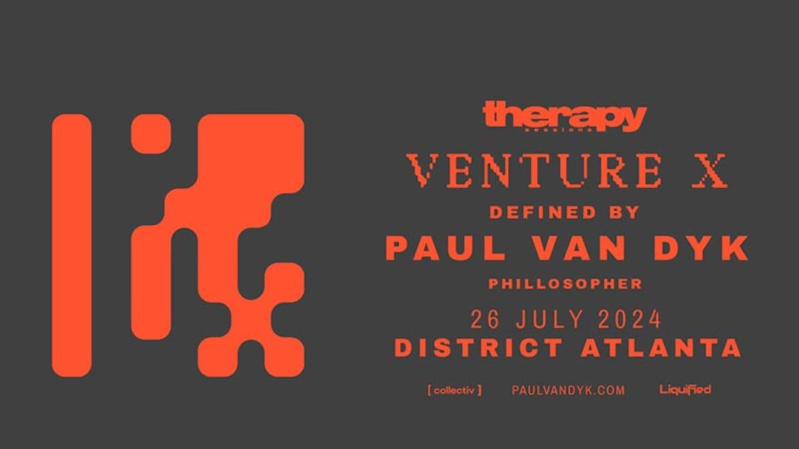 Paul Van Dyk - Venture X Live Event Concept