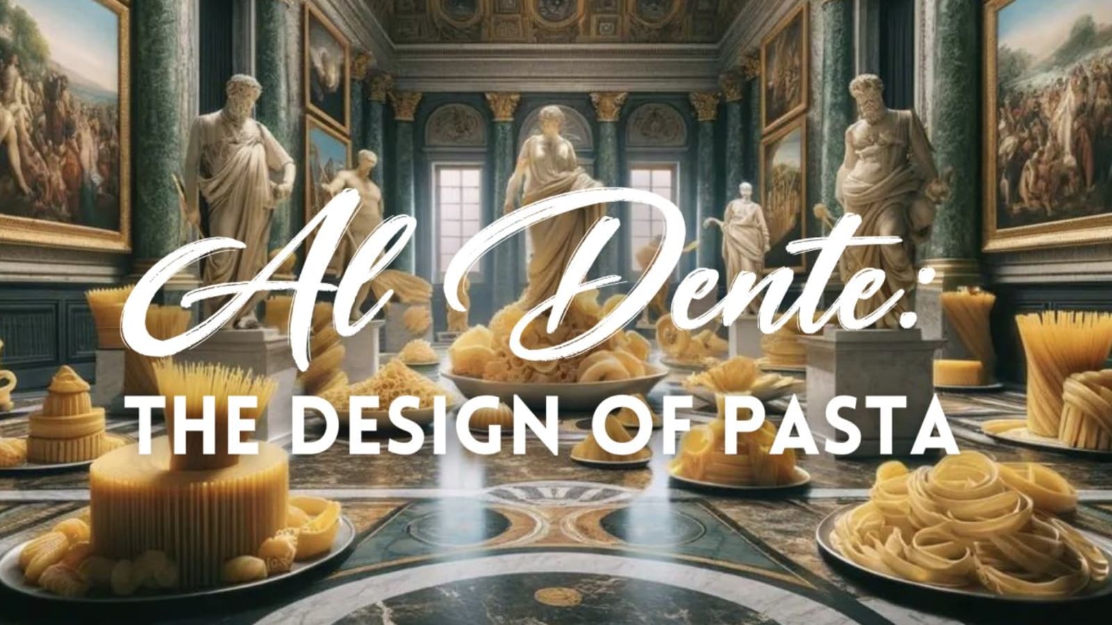 Al Dente: The Design of Pasta