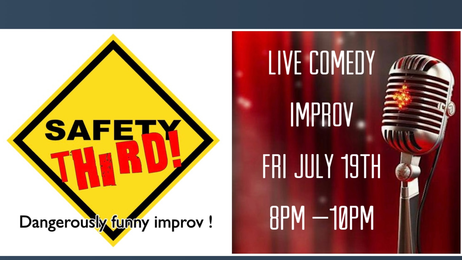 Live Improv Comedy at Aurora Cineplex-Safety Third
