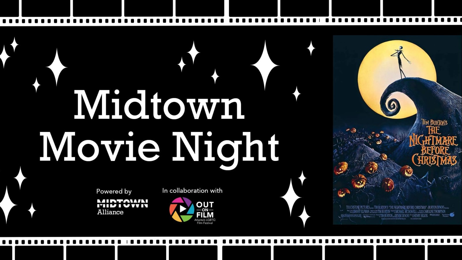 Midtown Movie Night: Nightmare Before Christmas