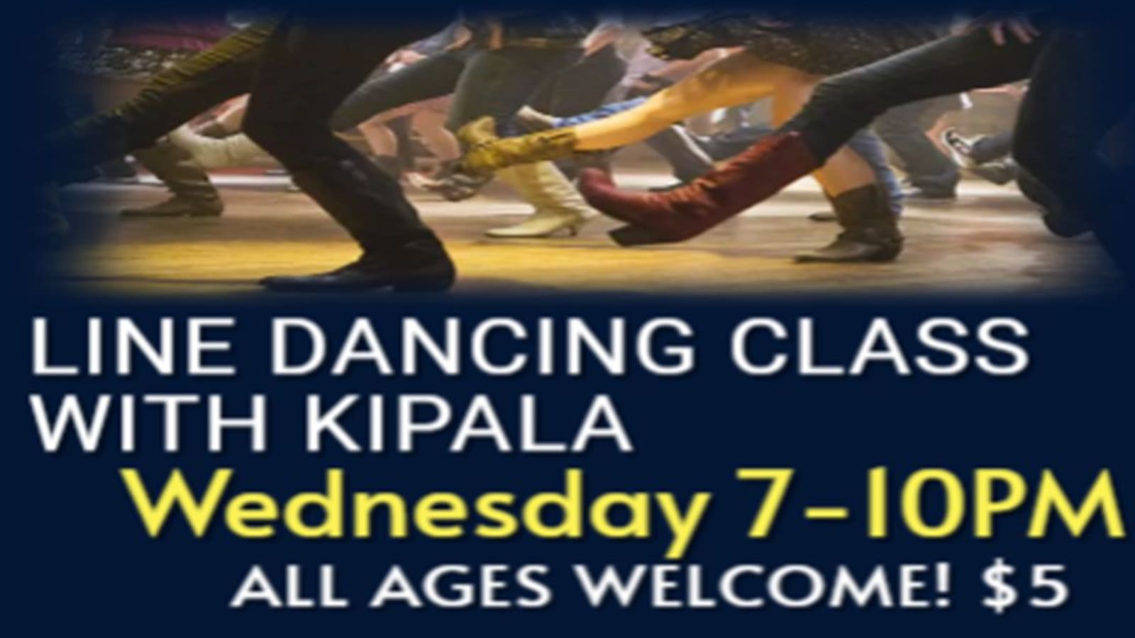 Line Dancing Class with Kipala