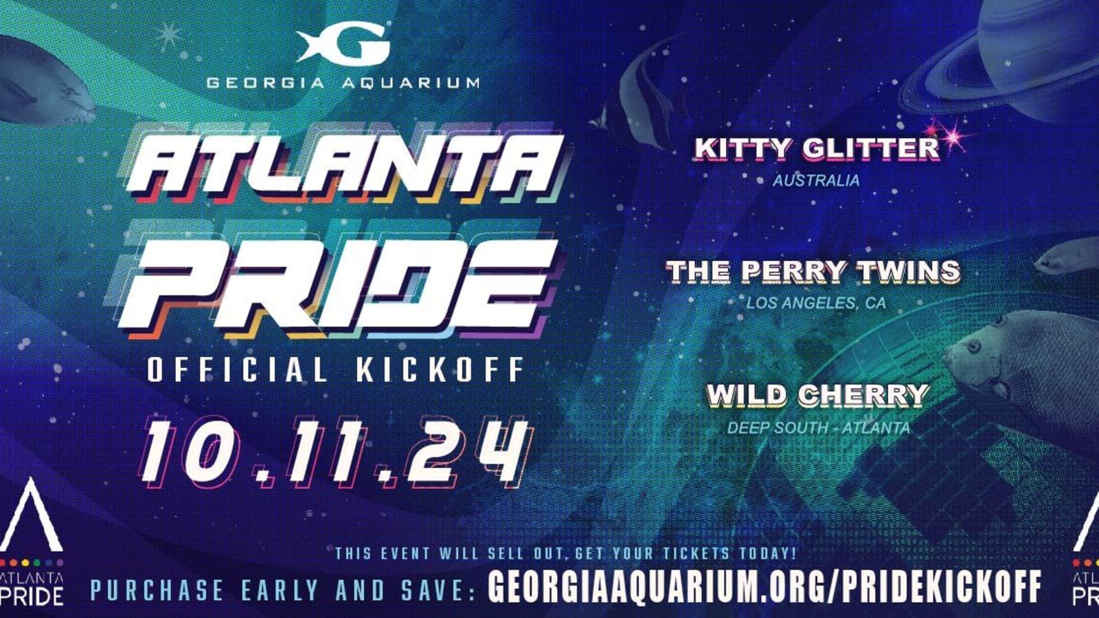 2024 Georgia Aquarium Pride Kickoff