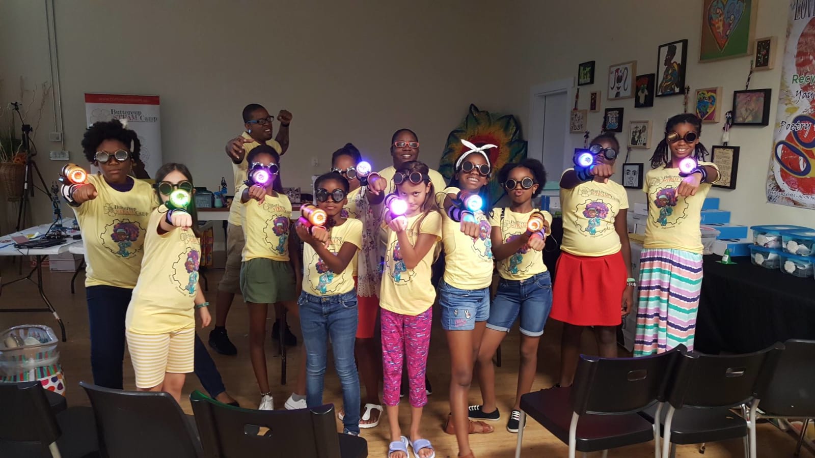 Buttercup STEAM Robotics & Coding Camp for Girls