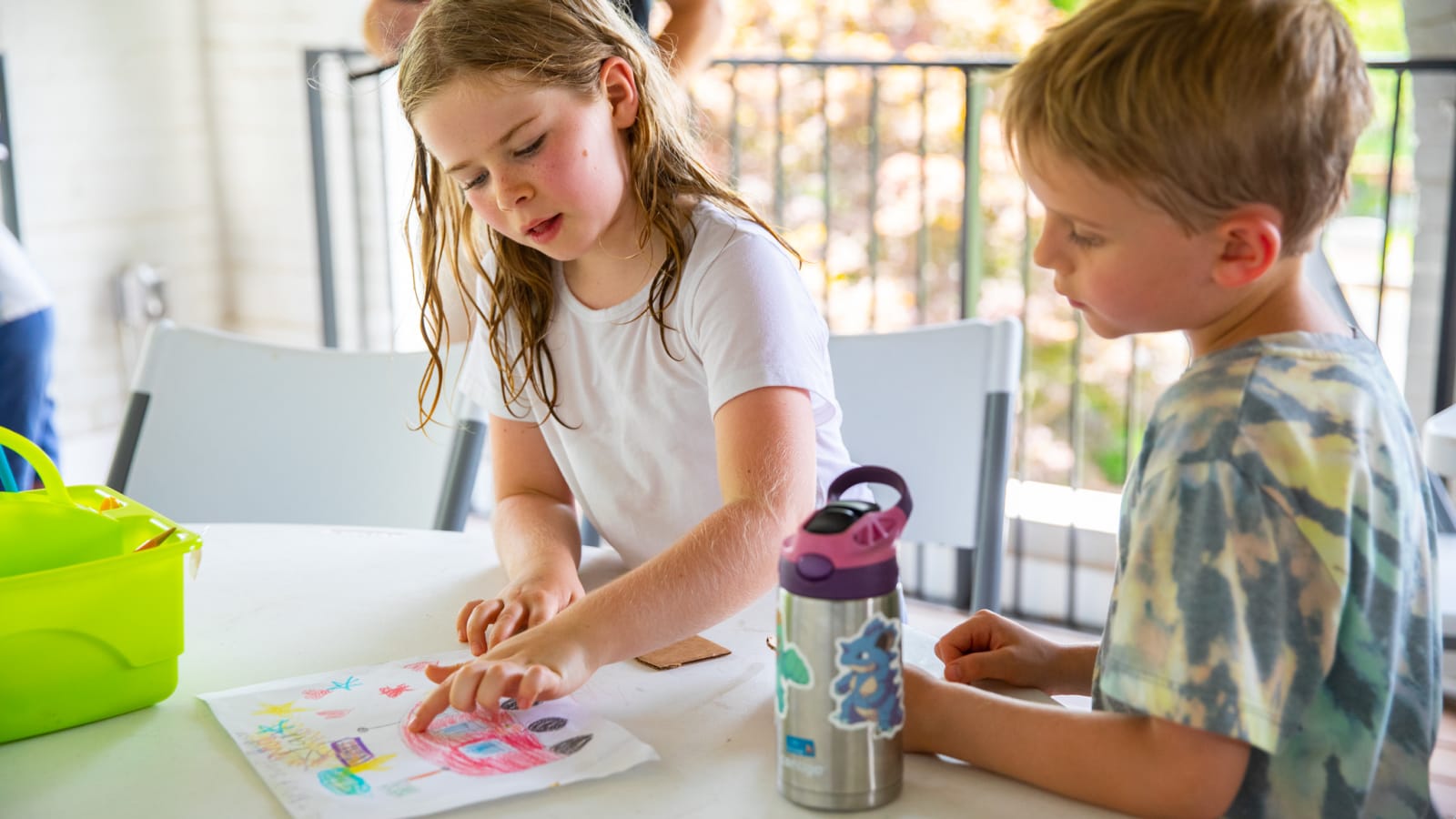 Outdoor Art Studio Summer Camp