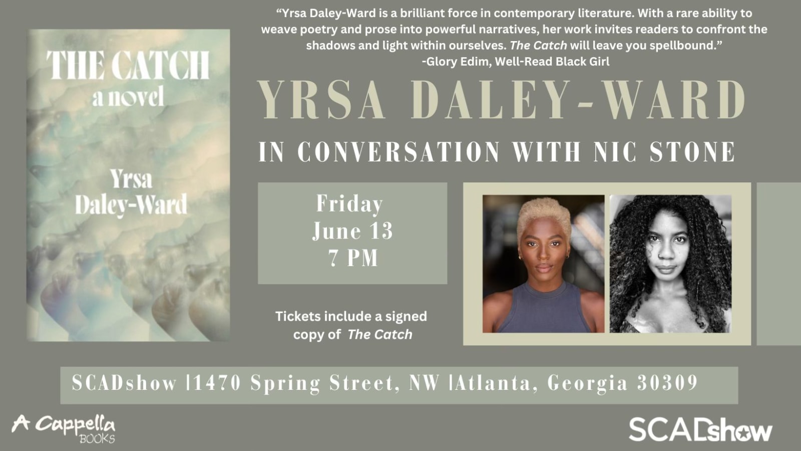Yrsa Daley-Ward in conversation with Nic Stone