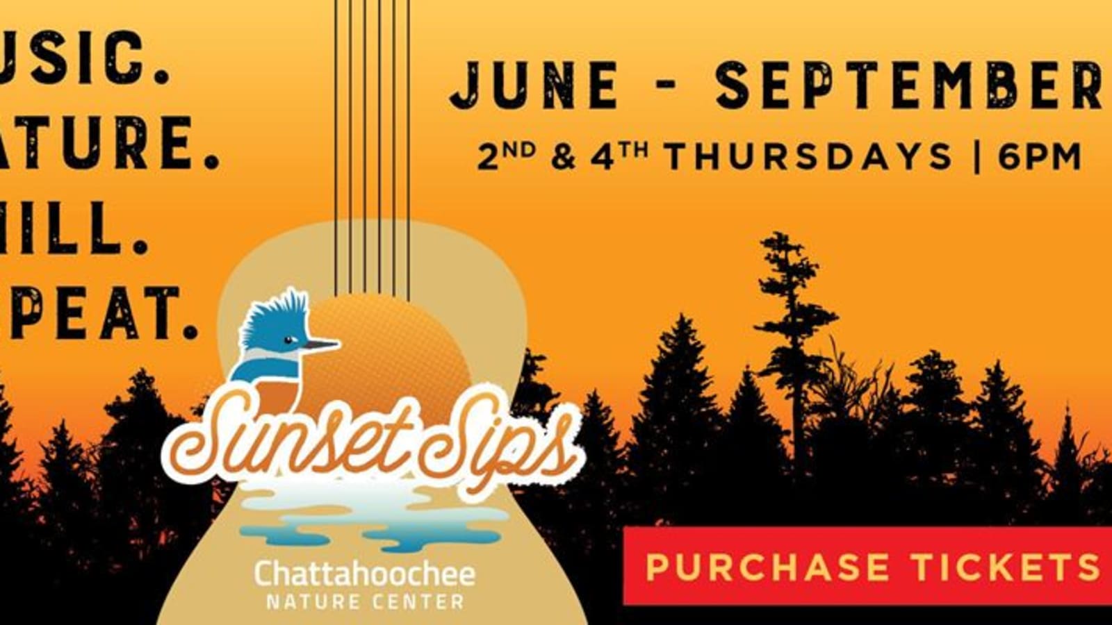 Sunset Sips at the Chattahoochee Nature Center