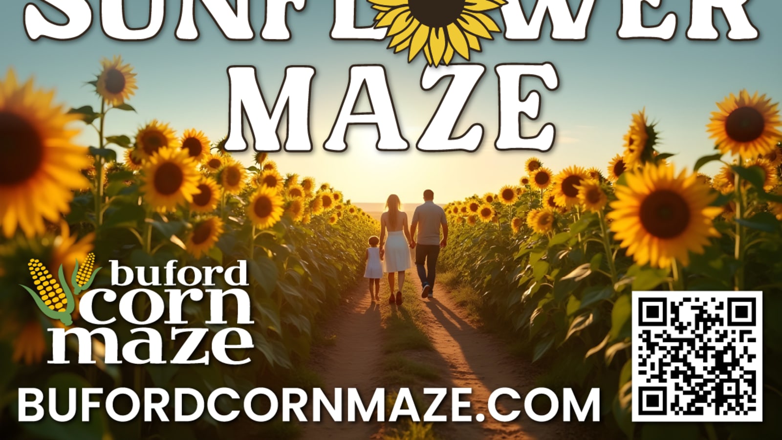 Sunflower Maze at Buford Corn Maze