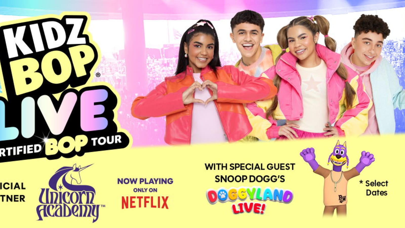 KIDZ BOP LIVE Certified BOP Tour