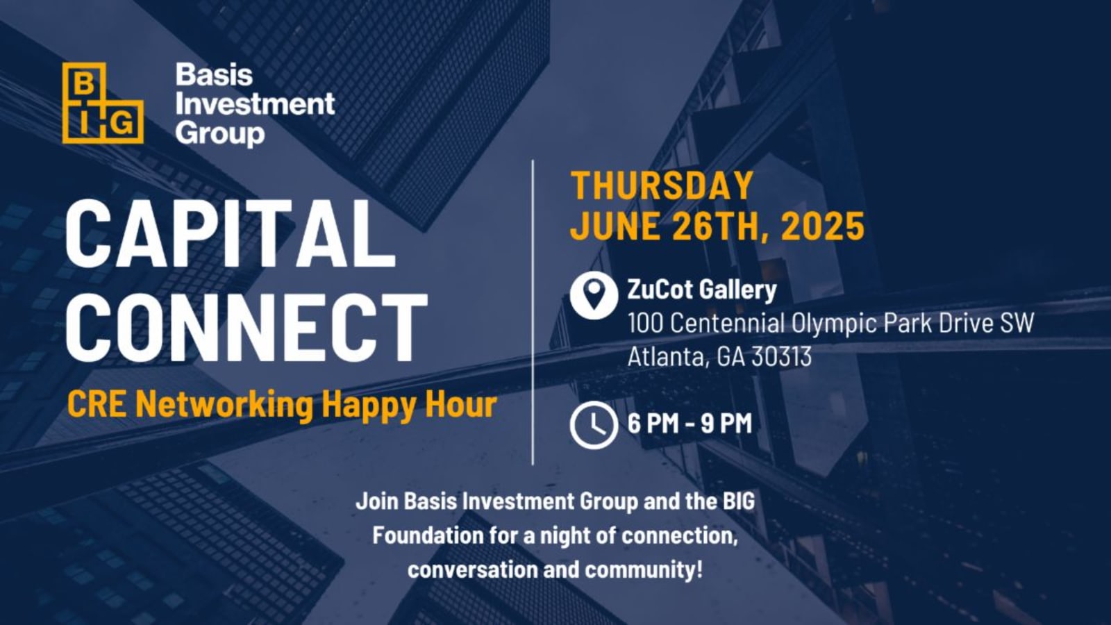 Capital Connect: CRE Networking Happy Hour