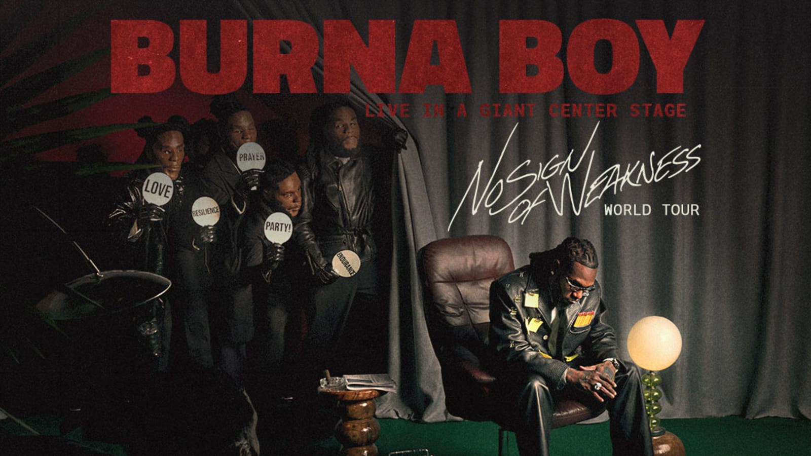 Burna Boy - No Sign of Weakness World Tour