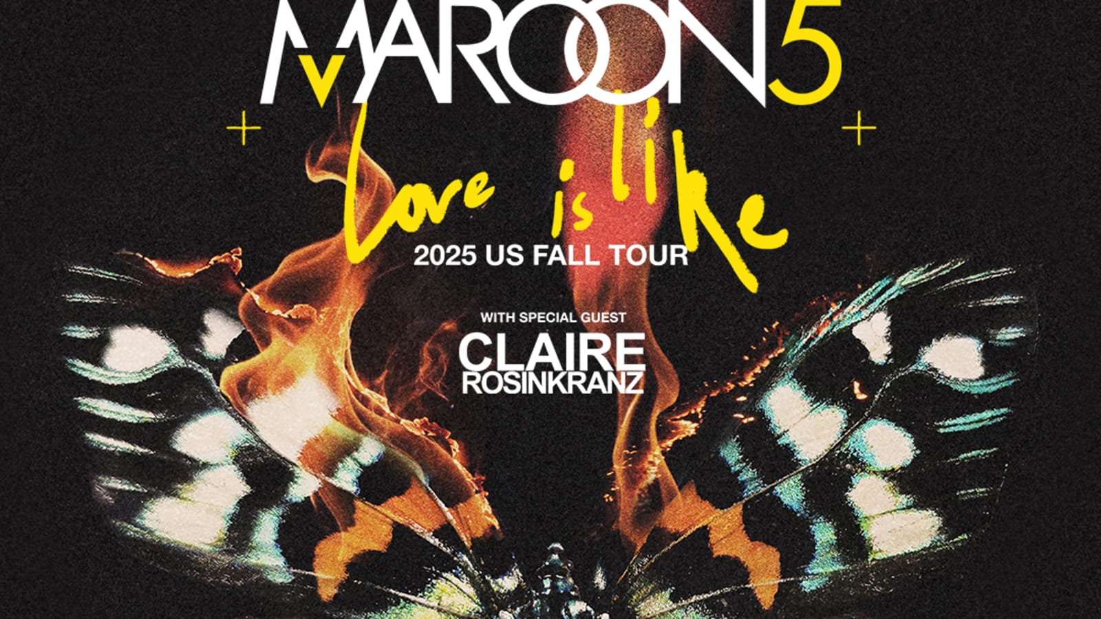 Maroon 5 - 'Love is Like' Tour