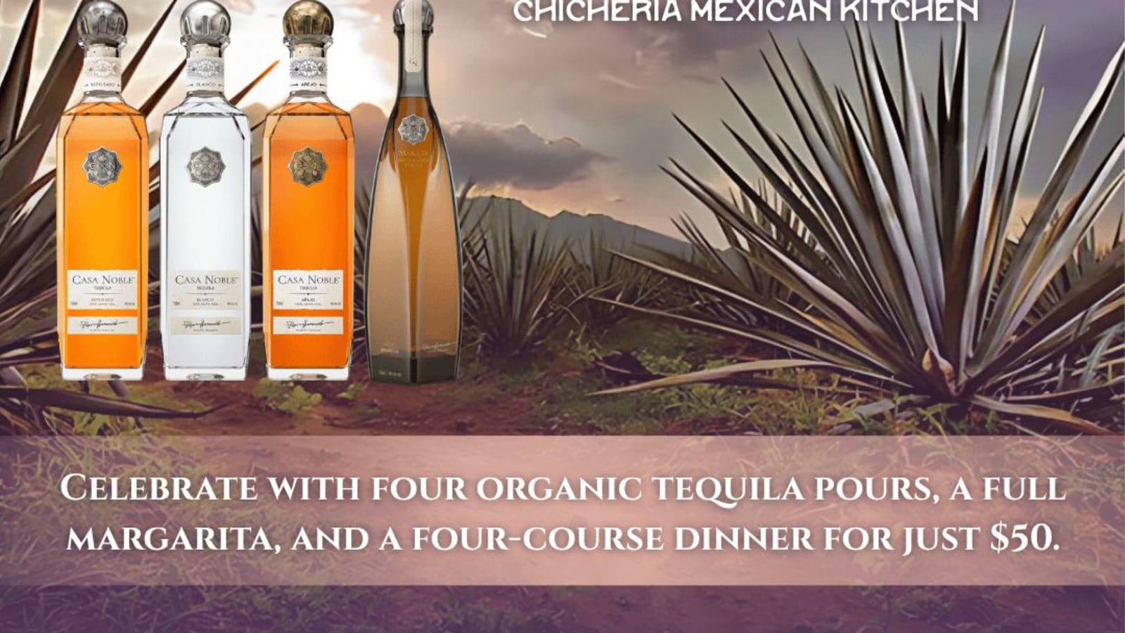 Casa Noble Tequila Tasting Dinner
