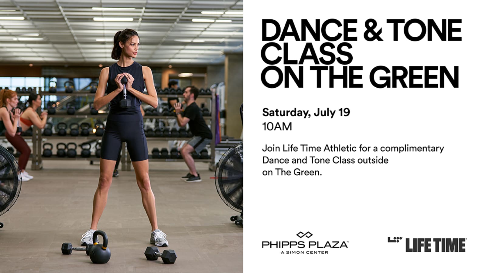 Life Time Athletic Dance & Tone Class on The Green