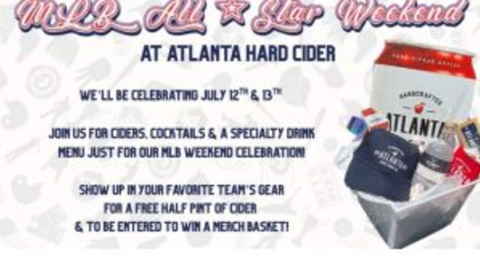 MLB All-Star Weekend at Atlanta Hard Cider