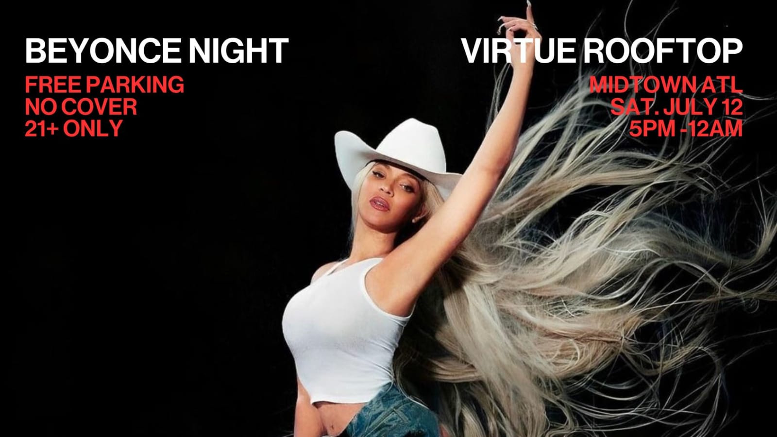 Beyonce Night at Virtue Rooftop