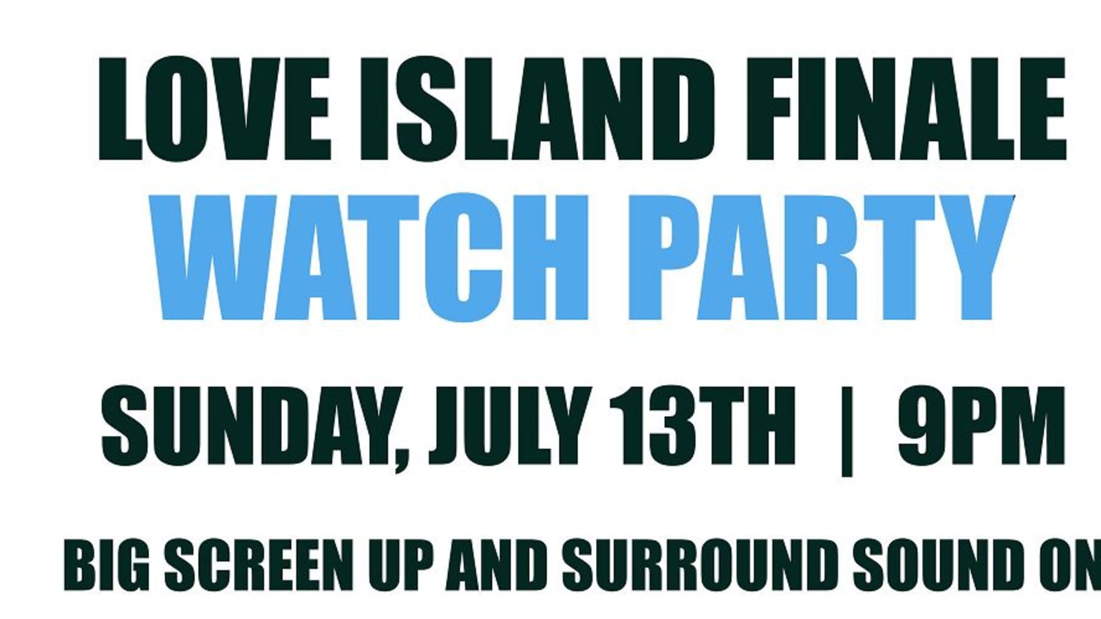Love Island Season Finale Watch Party