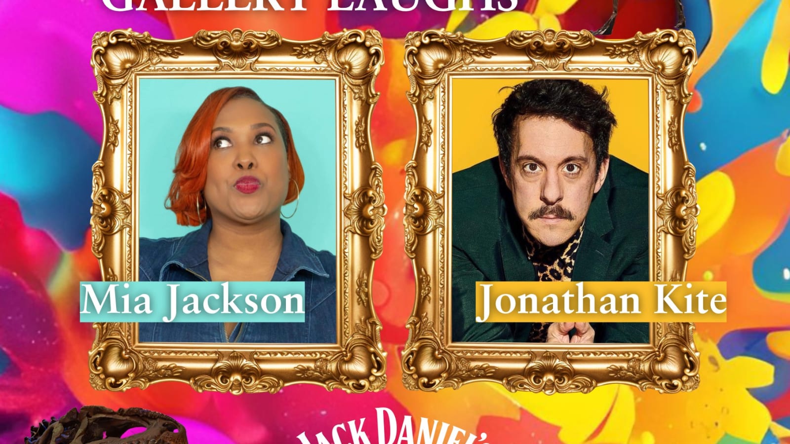 Gallery Laughs: Mia Jackson and Jonathan Kite