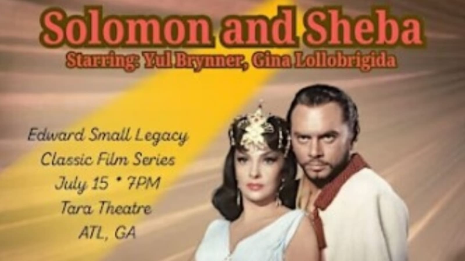 Big Screen Classics: Solomon and Sheba (1959)