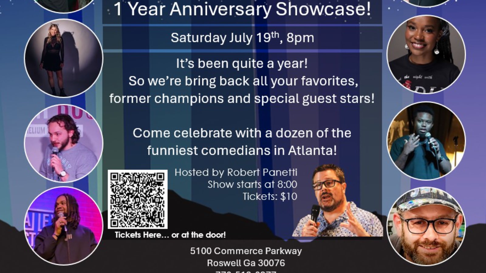 Live Stand Up Comedy Showcase at Aurora Cineplex