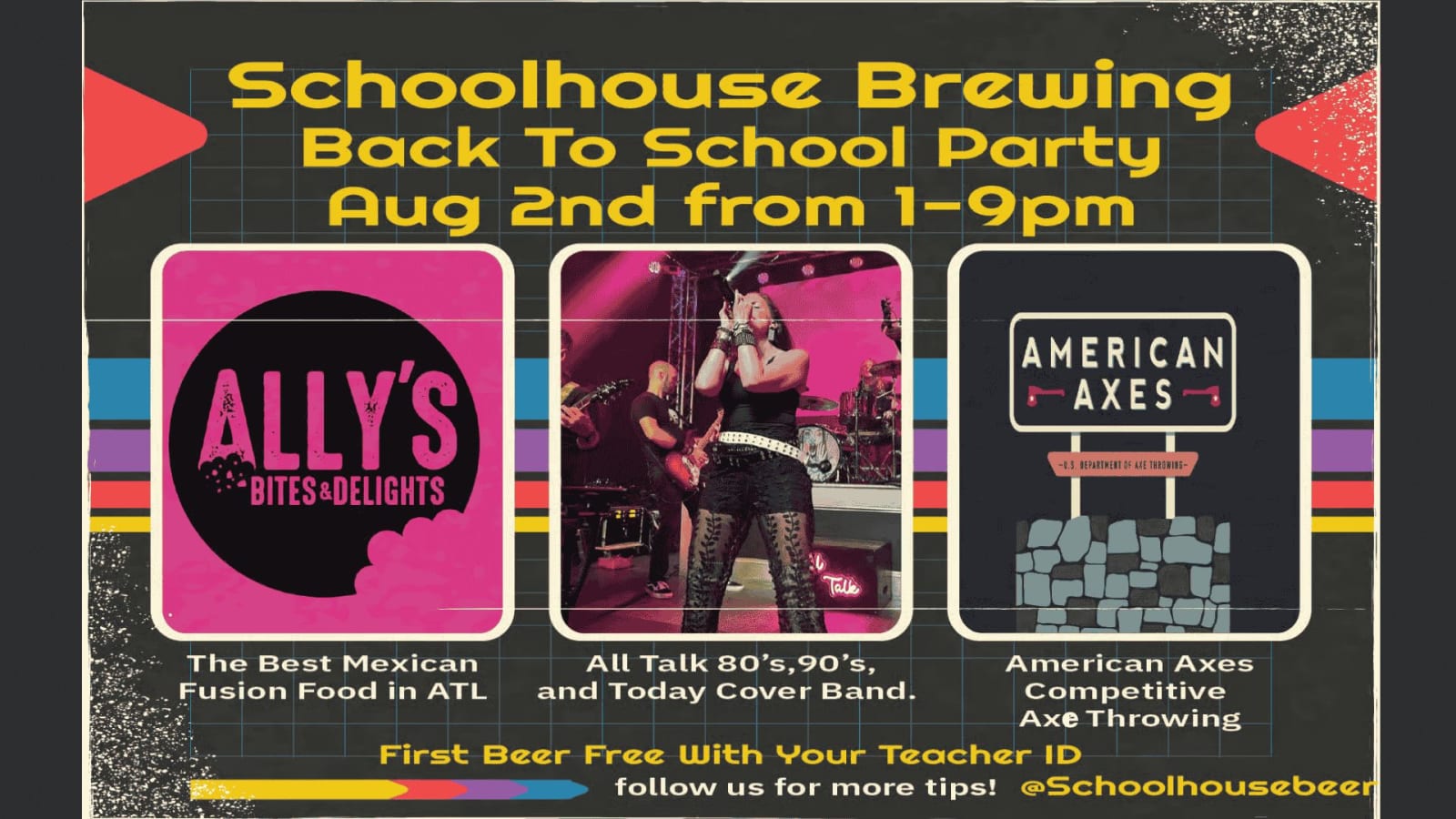 Back to School Bash at Schoolhouse Brewing