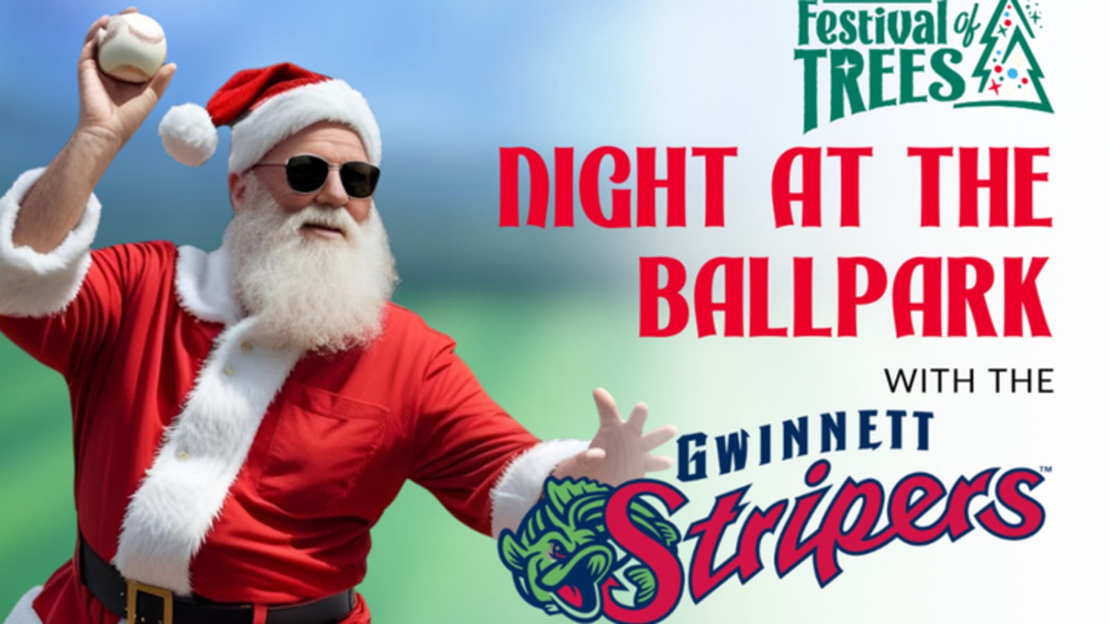 Georgia Festival of Trees Night at the Ballpark!