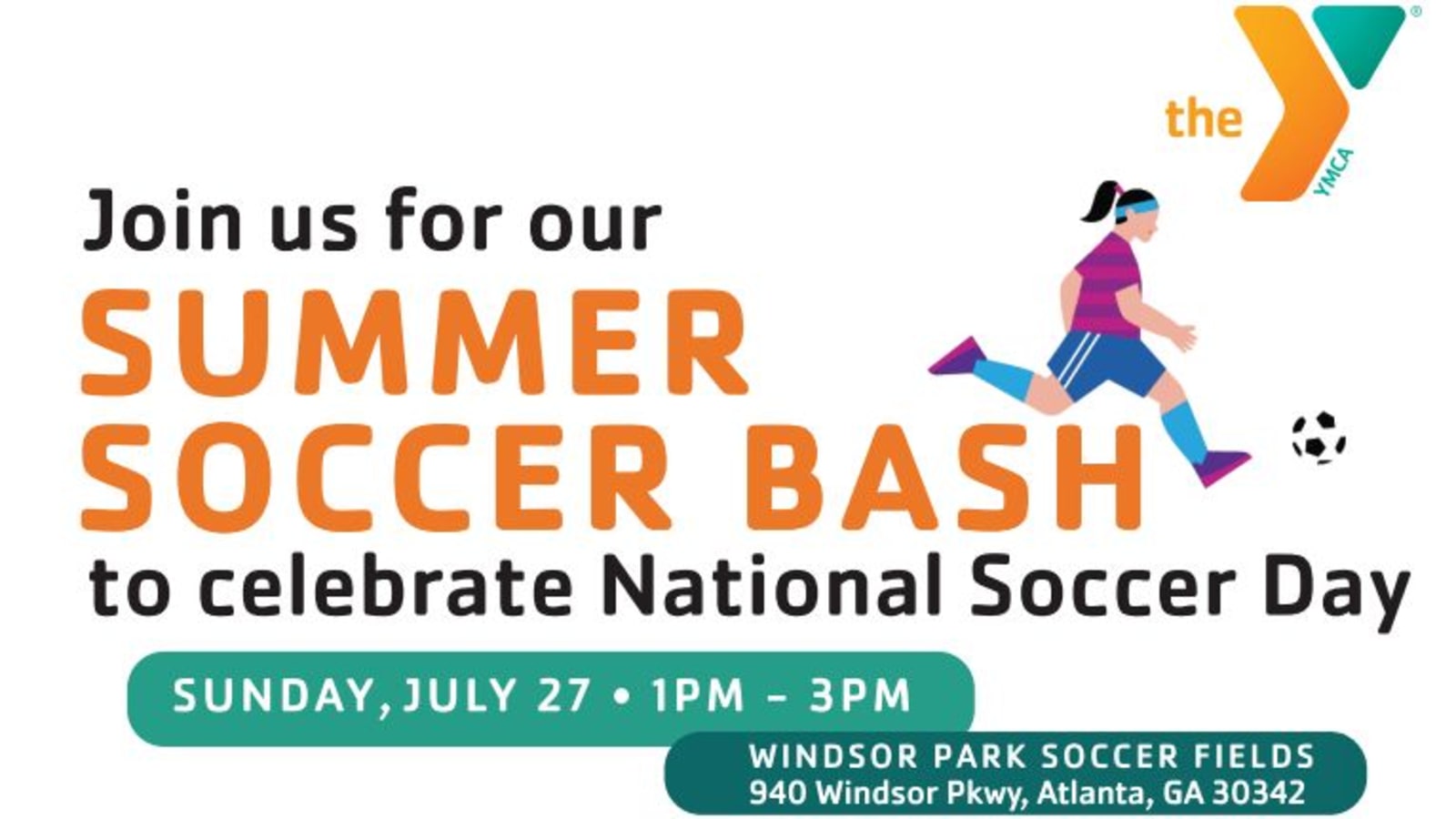 Summer Soccer Bash at the YMCA of Metro Atlanta