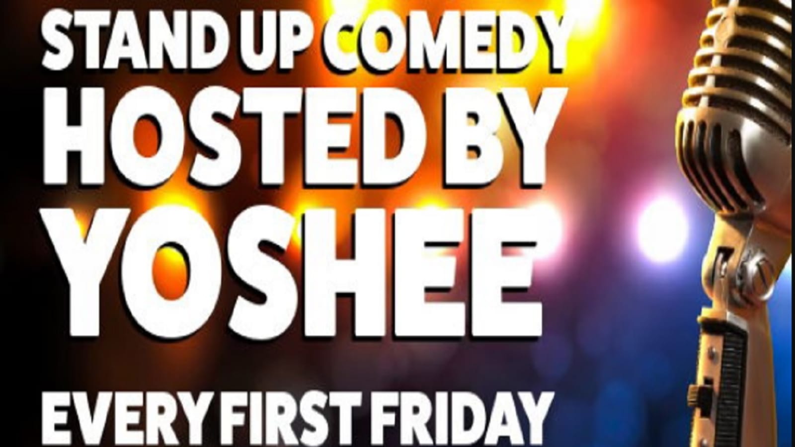 Stand Up Comedy at the Clay! Hosted By Yoshee