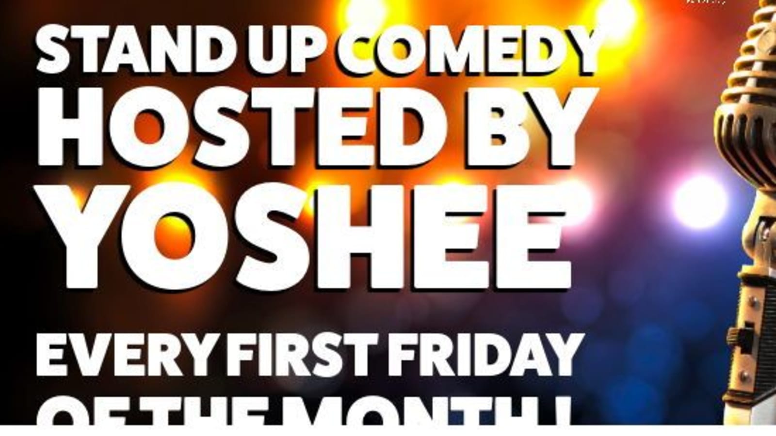 Stand Up Comedy at the Clay