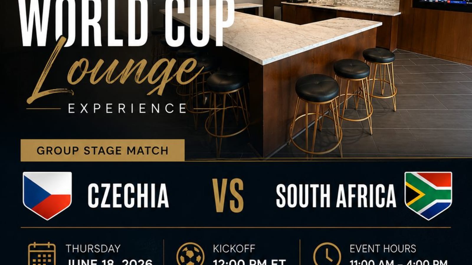 Atlanta World Cup Lounge Experience