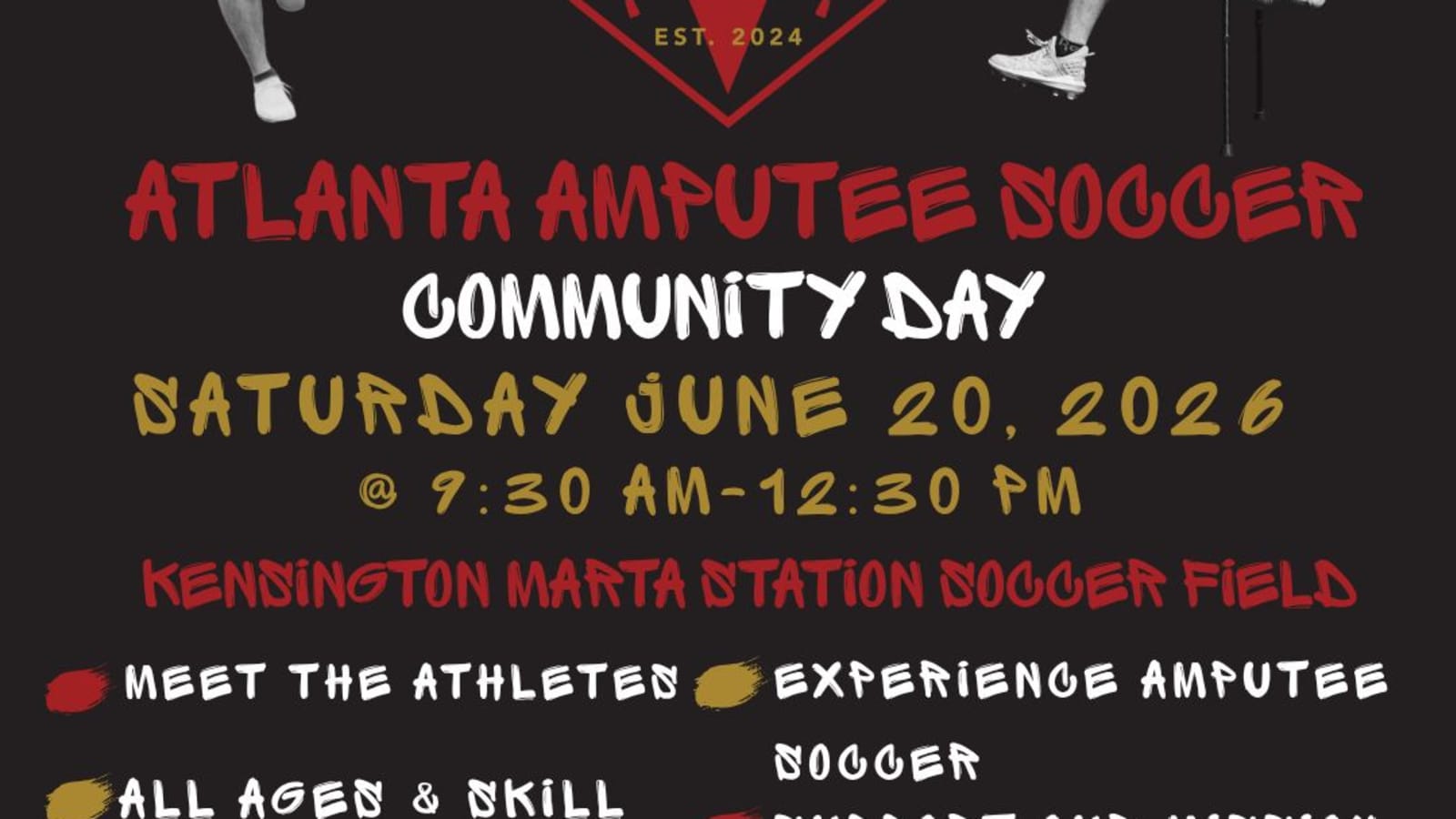 Atlanta Amputee Soccer - Community Day 2026