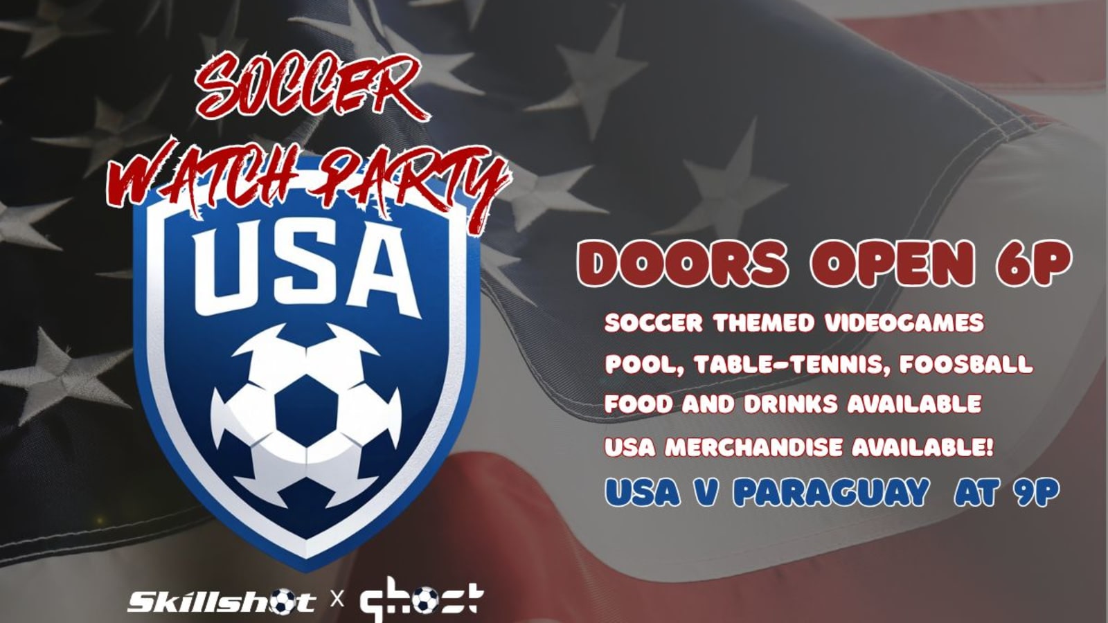 Ghost Gaming and Skillshot Watch Party