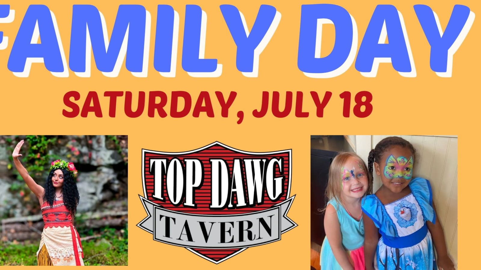 Family Day at Top Dawg Tavern