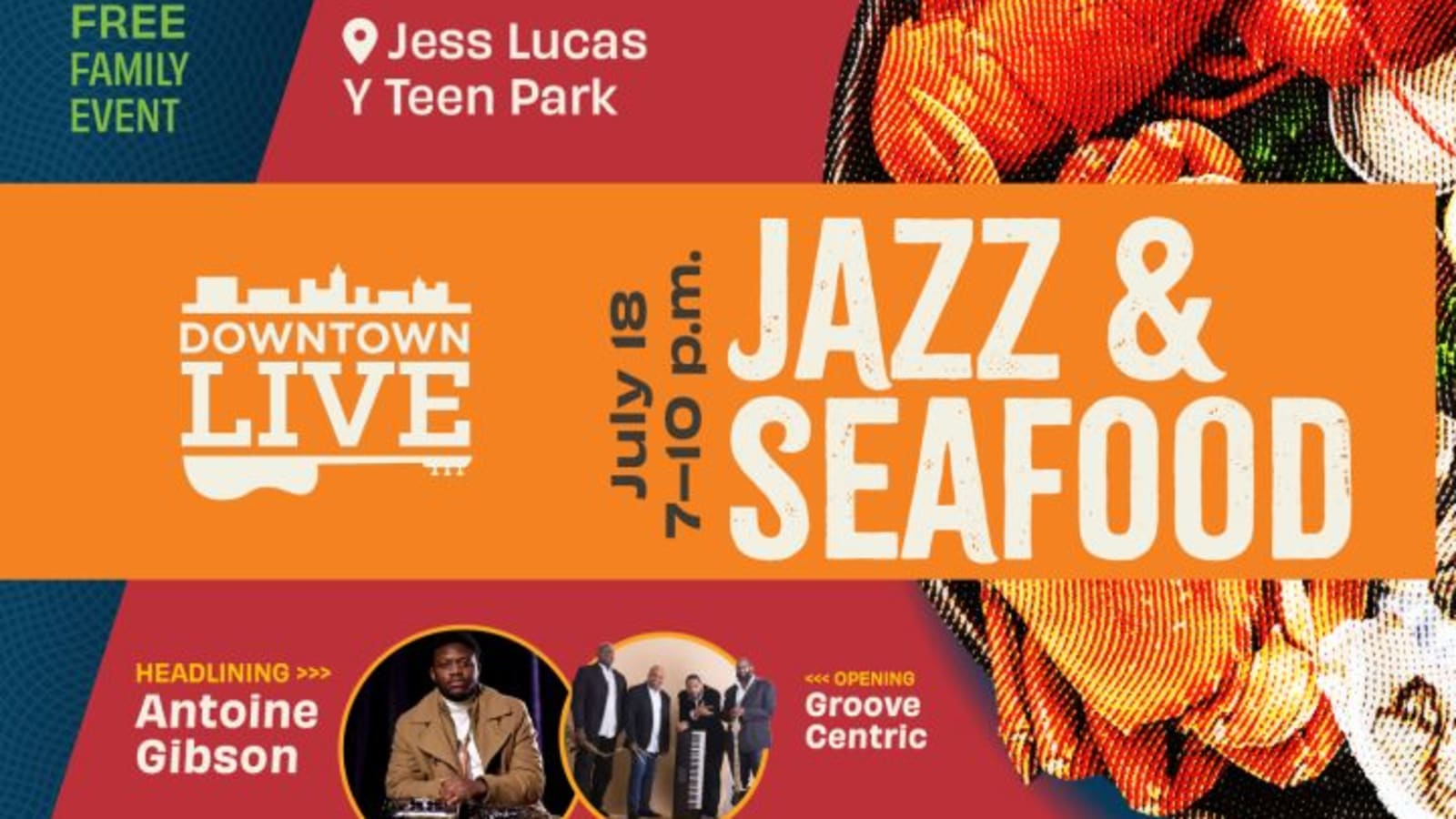 Downtown Live: Jazz and Seafood