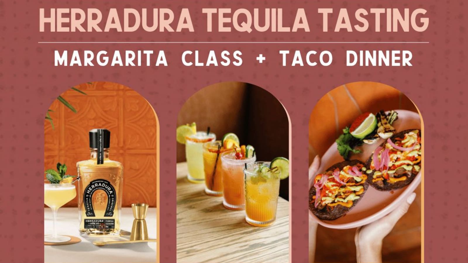 Tequila Tasting, Margarita Class & Taco Dinner