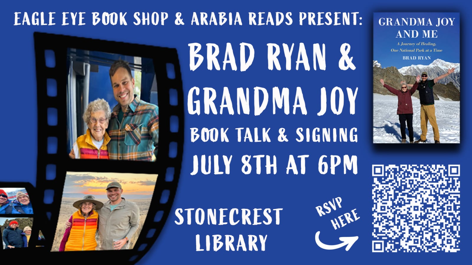 Arabia Reads- Brad Ryan & Grandma Joy
