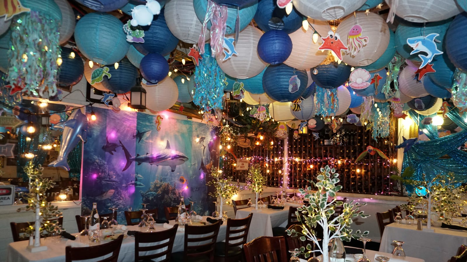 Red, White, and Blue Goes Under the Sea at Amore