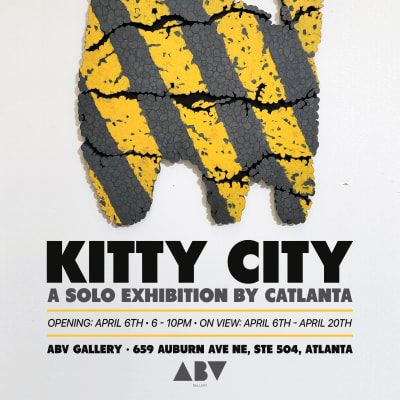 'Kitty City' A Solo Exhibition by Catlanta